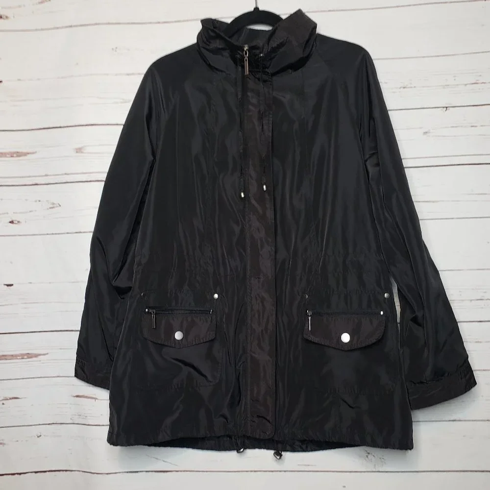 Tribal Black Rain Jacket